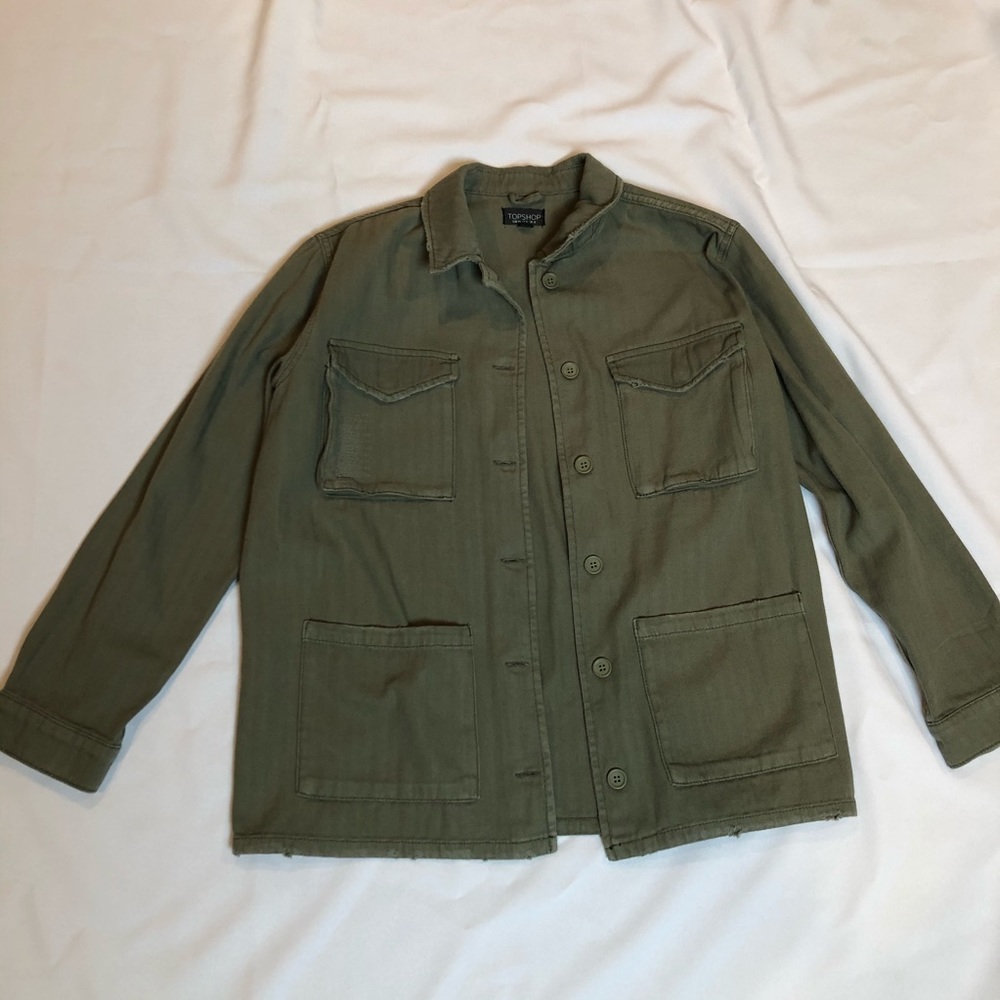 army green Topshop Jacket